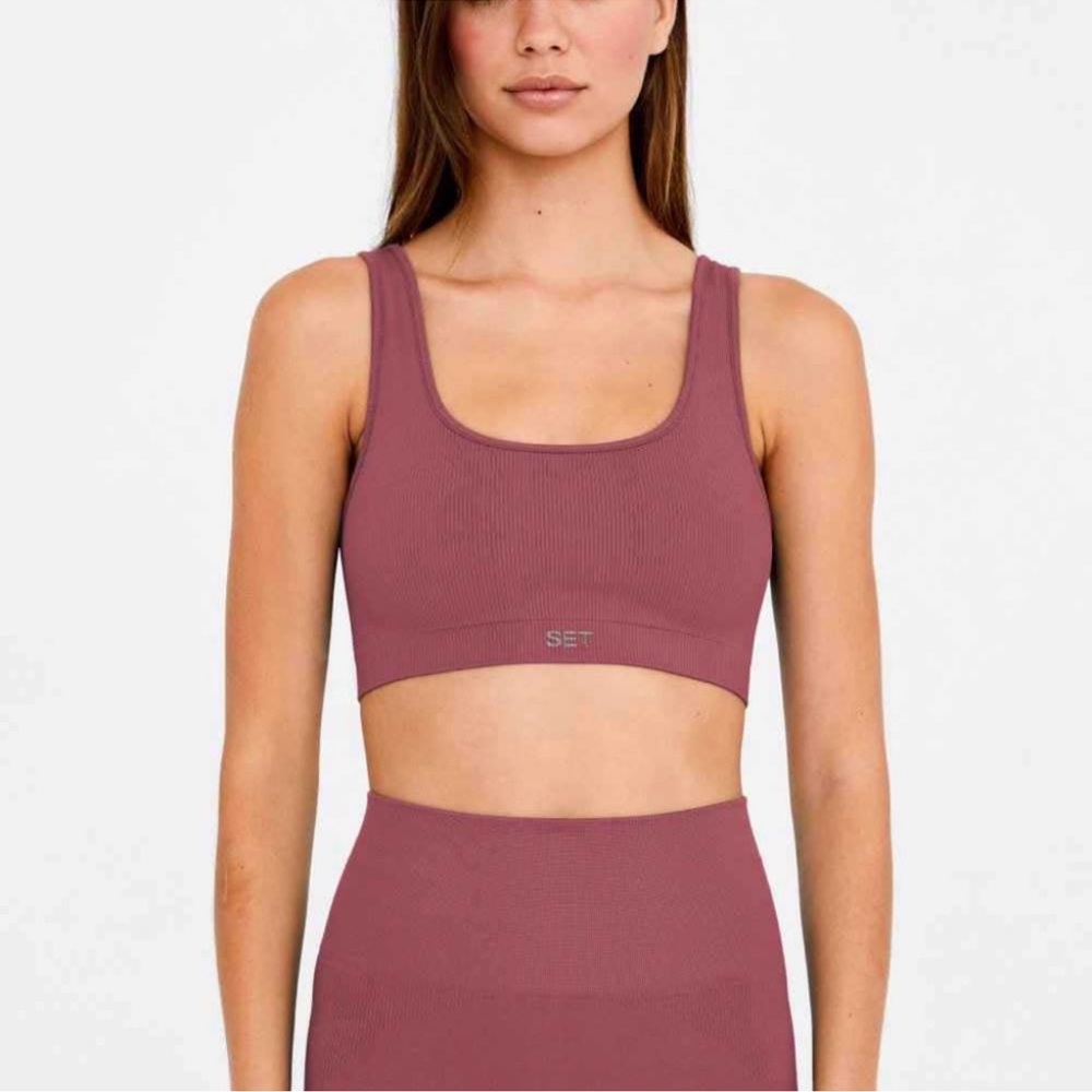 Set Active Sculptflex Box Cut Bra Canyon size Small